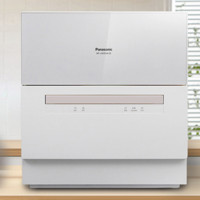 Panasonic 松下 洗碗機臺式 家用臺上獨立熱風烘干自動智能刷碗機 80℃高溫除菌 小體積 5 NP-UW5PH1D