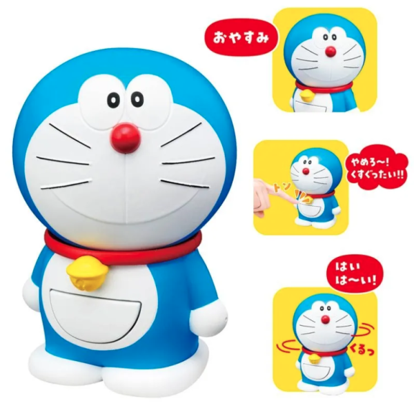 takaratomy多美哆啦a梦机器猫蓝胖子萌宠机器人玩具