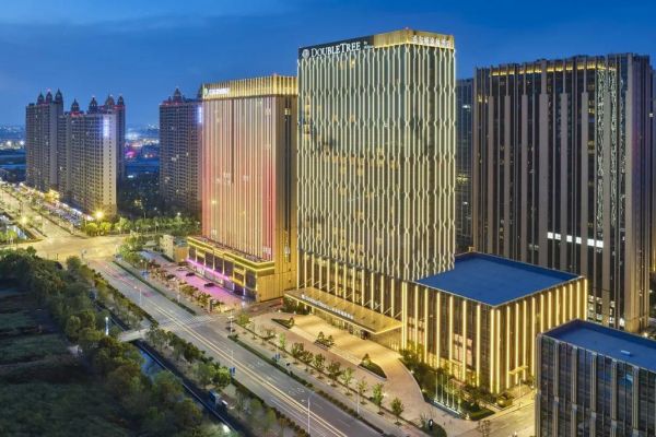 周末国庆不加价启东银洲希尔顿逸林酒店高级房限量升级豪华房1晚含
