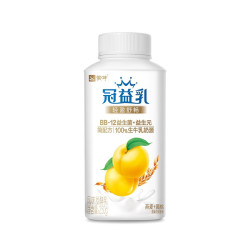 蒙牛酸奶_mengniu 蒙牛 冠益乳 风味发酵乳 燕麦黄桃味 250g*4瓶多少