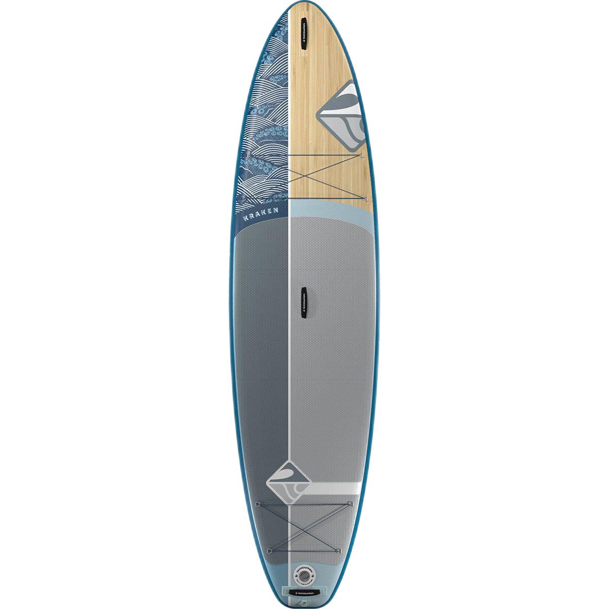 BOARDWORKS SHUBU Kraken sup充气式桨板 BWKD013 蓝色+白灰色 3m