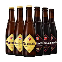 比利时精酿西麦尔修道院啤酒原装进口手工精酿双料三料啤酒 混合装西麦尔双料3瓶+三料3瓶