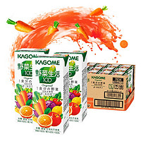 KAGOME 可果美 野菜生活 果蔬汁 原味 200ml*12盒