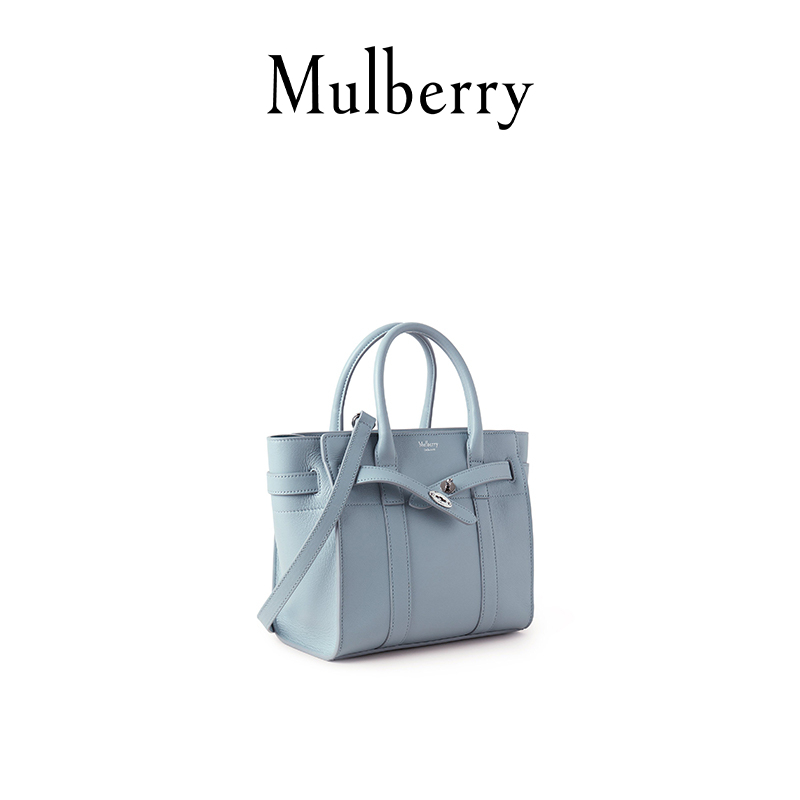 Mulberry/玛珀利Bayswater迷你手提包拉链2021秋冬新款女包HH5462