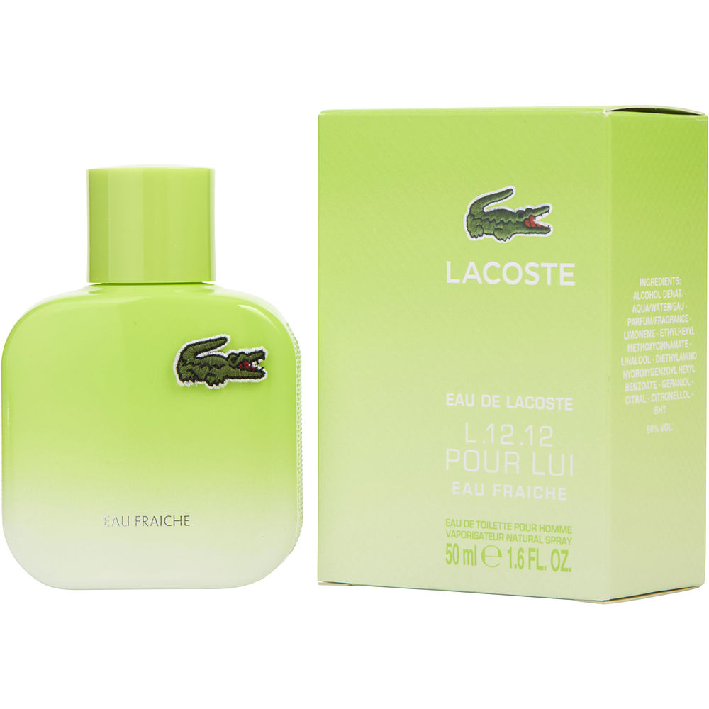 LACOSTE 鳄鱼 绿色清新男士淡香水 EDT 50ml