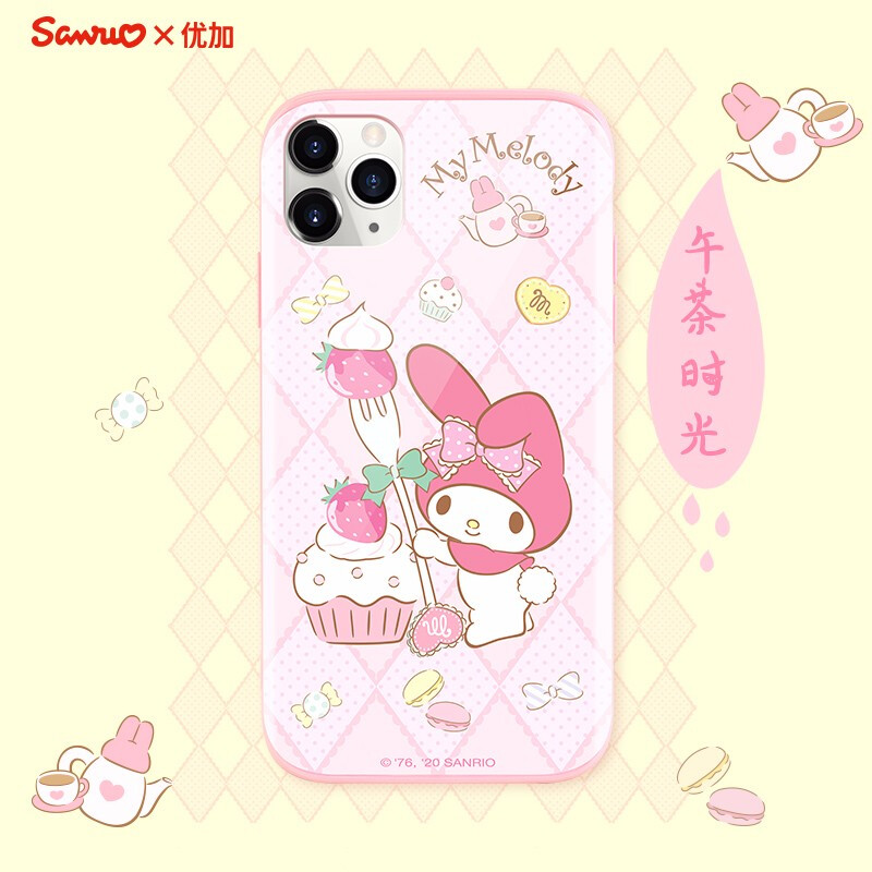 优加HelloKitty 苹果11手机壳11Pro Max保护套苹果X/XS MAX/XR软壳卡通 午茶时光