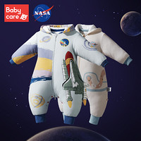 babycare婴儿睡袋抱被宝宝分腿睡袋太空舱恒温睡袋防踢被NASA联名 暮秋款-M78星云 70cm(推荐室温16-21℃)