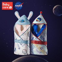 babycare 婴儿恒温抱被新生儿宝宝抱被初生襁褓包巾秋冬NASA联名 80g暮秋款蔷薇星云