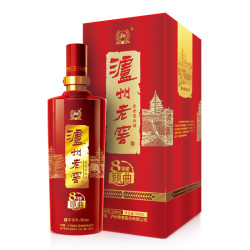 泸州老窖典藏流金8年窖头曲酒52度500ml