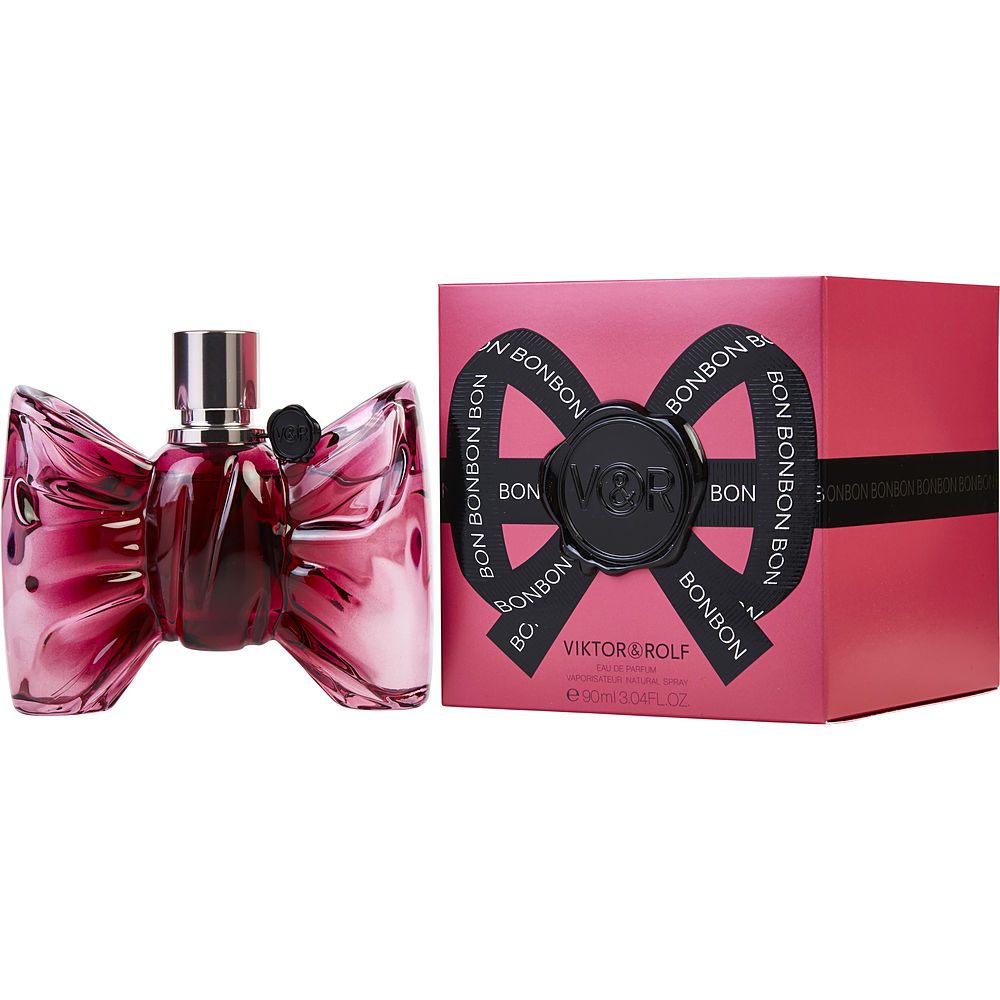 Viktor&Rolf 粉色蝴蝶结香水Bonbon糖果EDP 90ml 花果香甜味女香