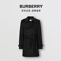 BURBERRY 男装 羊毛混纺Trench 风衣 80188161（52、黑色）