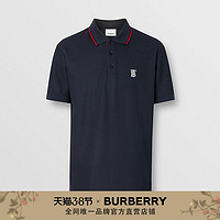 BURBERRY 珠地网眼布Polo衫 80170071（XXXS、海军蓝）