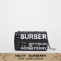 BURBERRY 小号格纹Lola包 80216191（黑色）