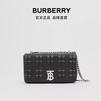 BURBERRY Lola小号绗缝粒纹皮革萝纳包 80225991（黑色）