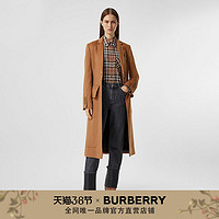 BURBERRY 羊绒量裁大衣 80372341（4、青铜色）