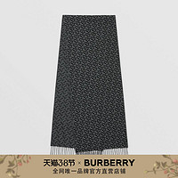 BURBERRY 专属标识提花羊绒围巾 80374081
