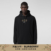 BURBERRY男装 刺绣棉质连帽衫 80370831