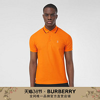 BURBERRY 男装 专属标识图案棉质 Polo衫 80407021（XXL、深橘色）