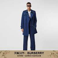 BURBERRY男装 肯辛顿版型 Trench 风衣80398501（46、墨蓝色）