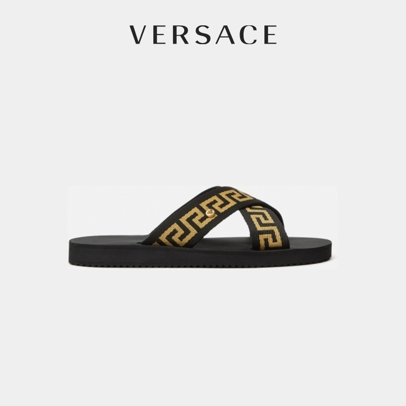 VERSACE/范思哲男士Nastro Greca凉鞋DSU8569-DNS9C（42、D4DOV）