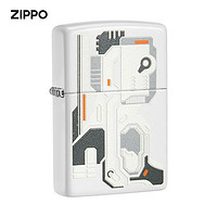 ZIPPO 之寶 Zippo)打火機  明日邊界 Z星領航者-數據 白啞漆/彩印  LZE-0244 煤油防風火機