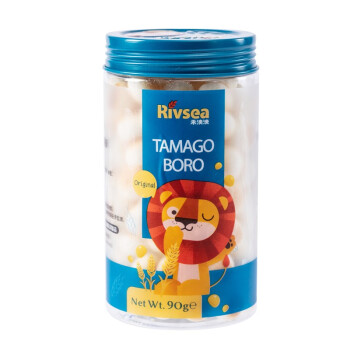 Rivsea 禾泱泱 蛋酥小馒头 宝宝零食 优质马铃薯  非油炸  磨牙饼干 儿童营养零食 入口易溶90g
