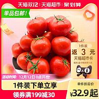 绿行者透心红番茄新鲜西红柿2.5kg孕妇水果蔬菜小番茄自然熟