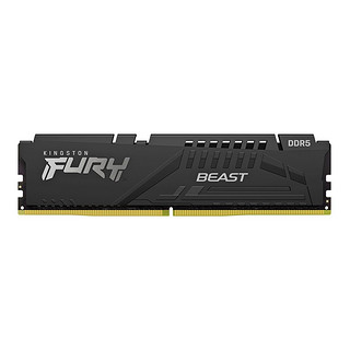 Kingston 金士顿 DDR5 6000MHz 马甲条 黑色 16GB KF560C40BB-16