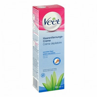 Veet 薇婷 [双旦礼遇季]Veet 薇婷 敏感肌肤脱毛膏 腋下全身 男女士100ml (含刮勺)