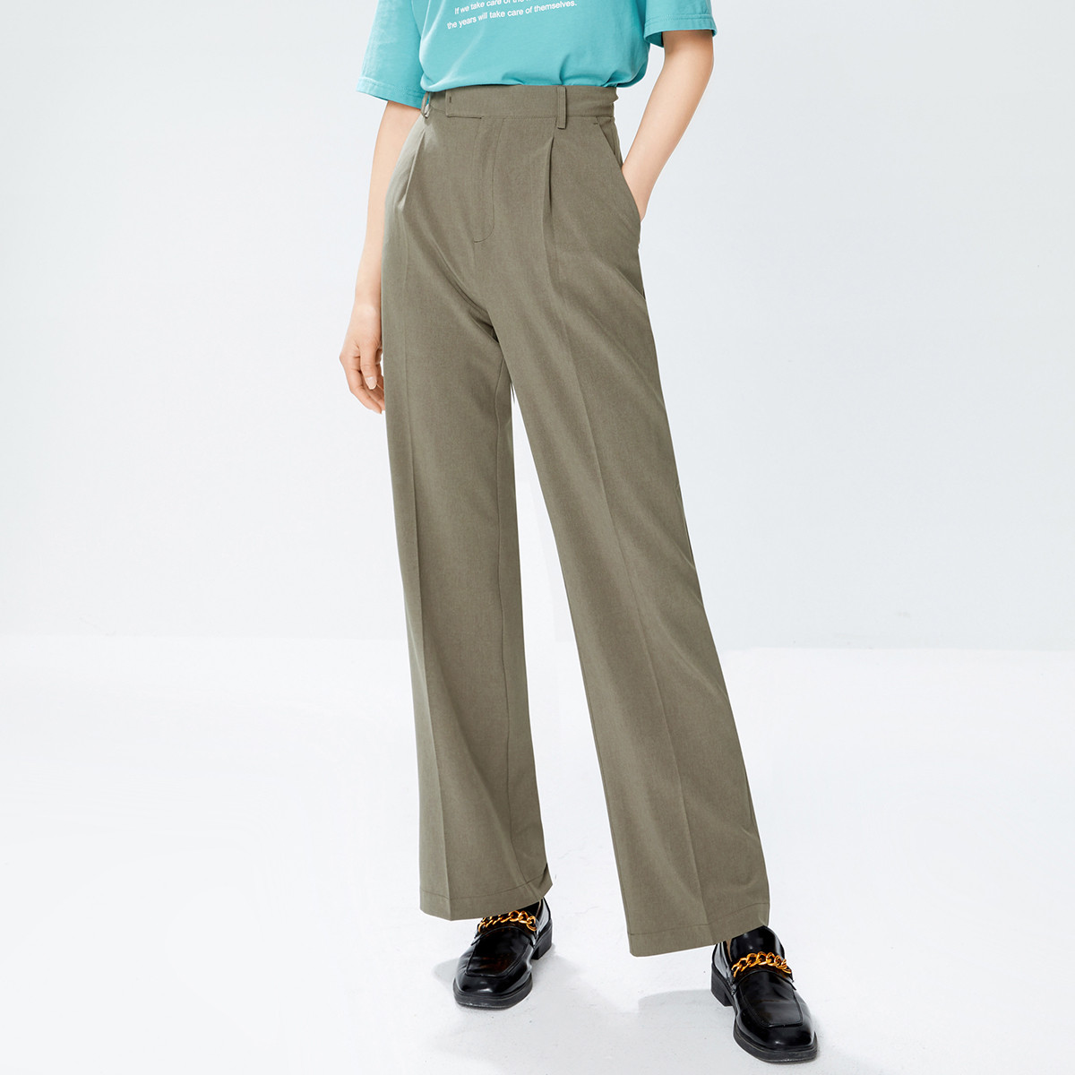 SEIFINI 诗凡黎 7C1450011 女士阔腿西裤