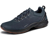 ecco 愛步 Biom Fjuel Train 男士步行鞋Navy Perforated8-8.5