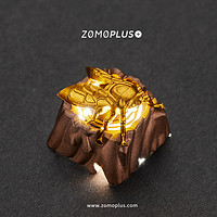ZOMO PLUS ZOMO原创设计 神话动物系列复刻 金蝉蜘蛛狮子金蛇 透光金属键帽