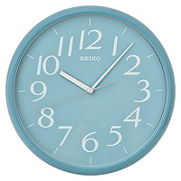 SEIKO日本精工时钟11英寸钟表客厅卧室办公室时尚简约糖果色挂钟