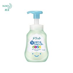 kao花王日本花王merit儿童洗发用品系列花王儿童洗发水泡沫型压泵型