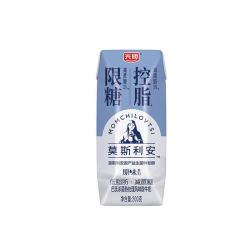 bright光明莫斯利安原味限糖控脂酸奶牛奶200g24盒家庭装