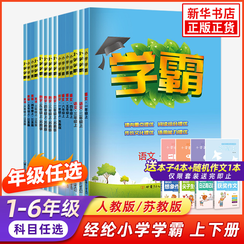 2024秋季新版《小学经纶学霸》 （年级/科目/版本任选）