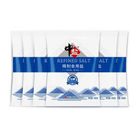 中盐 加碘 精制食用盐 400g*6袋