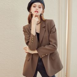 kbne卡贝奈尔西装外套女韩版宽松气质显瘦休闲网红小西服