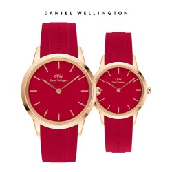 danielwellington丹尼尔惠灵顿 dw虎年限定中国红情侣手表32mm 40mm
