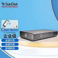 闪迪大师G-Technology移动桌面硬盘4T/6T/12T/18T3.5英寸Type-C/USB 企业级G-Drive USB-C 12TB
