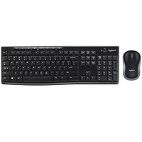 logitech 罗技 Logitech）MK270无线光电键鼠套装 办公键鼠套装全尺寸带无线2.4G接收器 企业采购 黑色