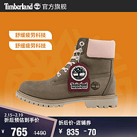 Timberland添柏岚官方踢不烂女鞋马丁靴户外休闲皮革高帮|A2J5W