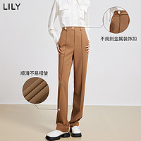 LILY2022春新款女装通勤款防晒OL系带时尚高级感显瘦气质西装外套 XL 717卡其