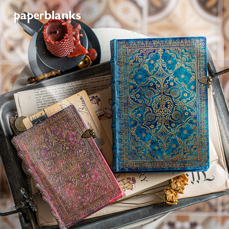 Paperblanks 昼夜之冠系列 加厚软皮日记本 8.8