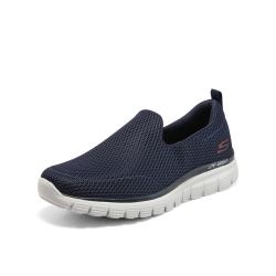 skechers斯凯奇22春夏男鞋健步鞋一脚蹬舒适外休闲鞋跑步鞋
