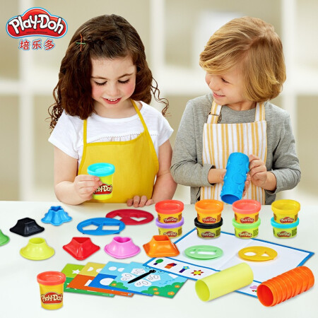 Play-Doh 培乐多 F3625 彩泥学习套装之形状和颜色