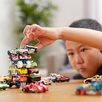 风火轮火辣小跑车交通系列五十辆装玩具小车儿童男孩玩具车CGN22（备用）