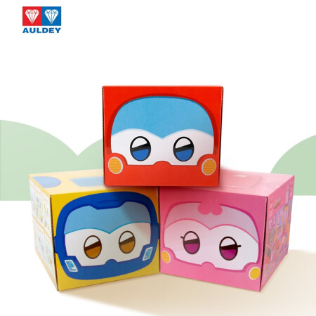 奥迪双钻（AULDEY）维思积木120粒萌萌积木趣拼盒超级飞侠主题场景儿童拼插早教男孩女孩玩具 HA380073