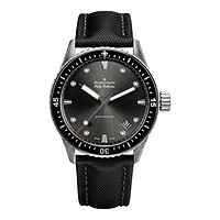 BLANCPAIN 宝珀 五十噚系列 男士自动机械表 5000-1110-B52A