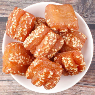 泰安蜜三刀多香园山东特产正宗蜜翻花蜜麻条传统老式即食解馋糕点蜜三